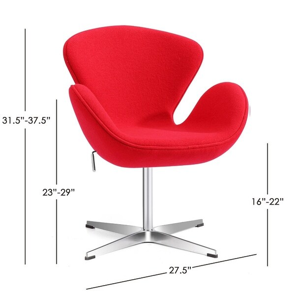Mid century modern store swivel lounge chair