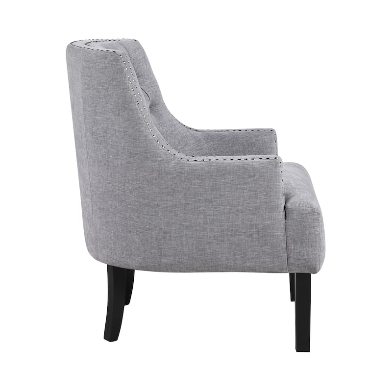 Lorenzi Upholstered Button-tufted Accent Chair