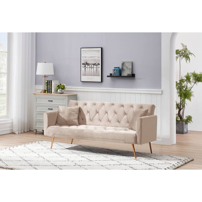Convertible Double Folding Living Room Sofa Bed