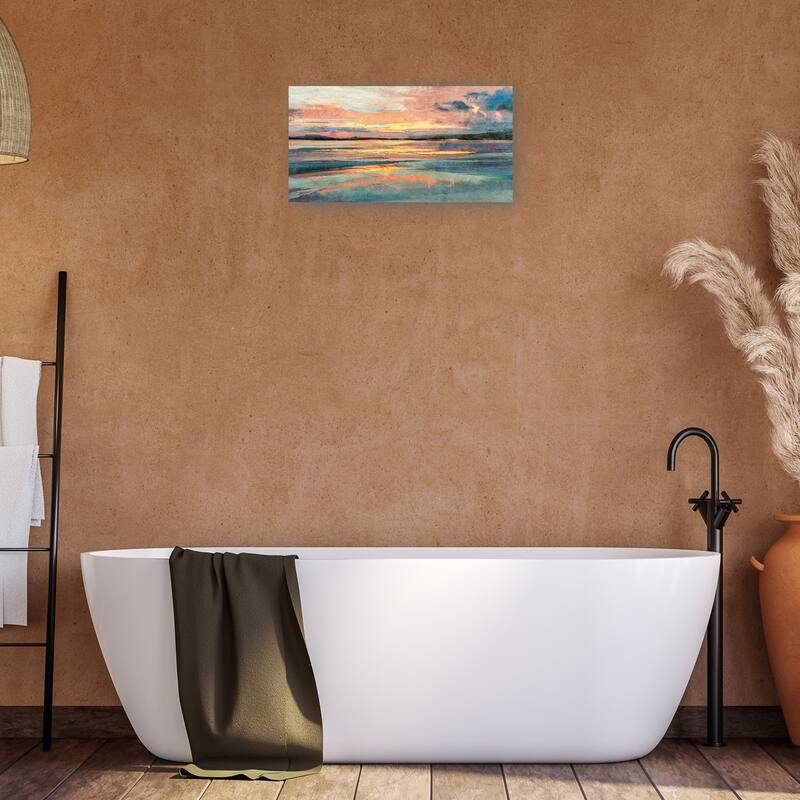 Coastal Glory By Studio Arts Canvas Art Print