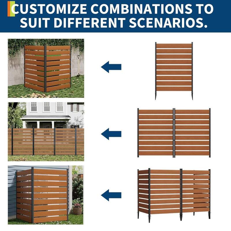 Decorative Wood Panel, Cedar Privacy Screen for Patio and Yard