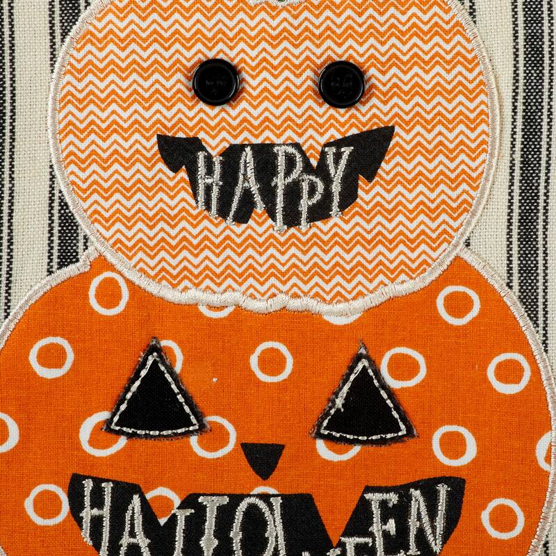 DII Halloween Embellished Dishtowels Set of 3