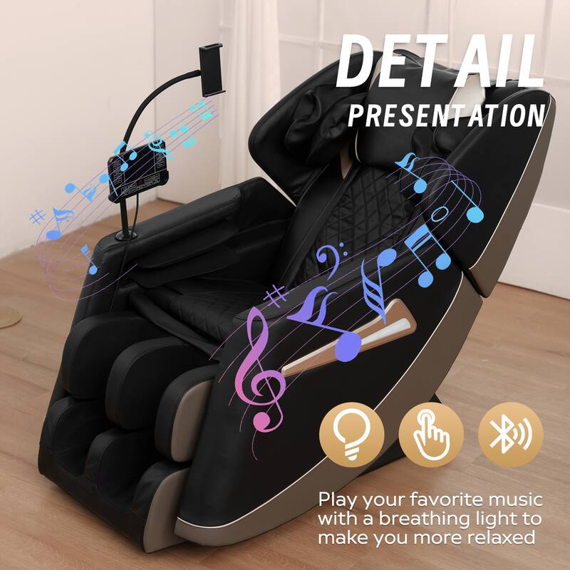 Massage Chair Recliner with Zero Gravity with Full Body Air Pressure