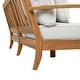 preview thumbnail 65 of 137, SAFAVIEH Couture Outdoor Martinique Solid Wood Patio Sofa
