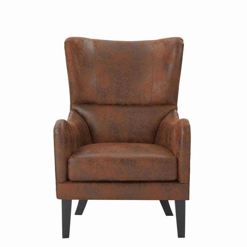 ​Retro Lounge Furniture - Distressed Leather Loo