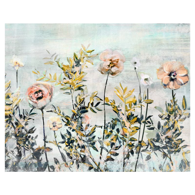 Jardin du Matin by Studio Arts Canvas Art Print