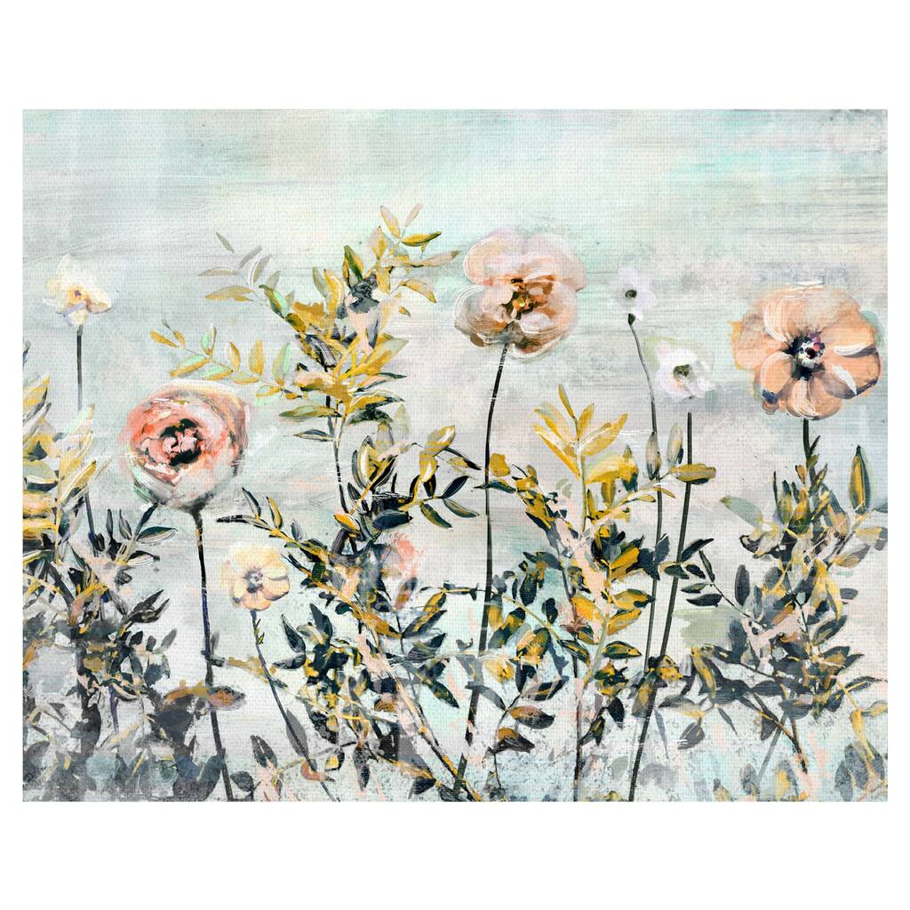 Jardin du Matin by Studio Arts Canvas Art Print