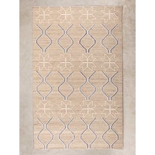 Isaa Geometric Wool Rug - 5 X 8