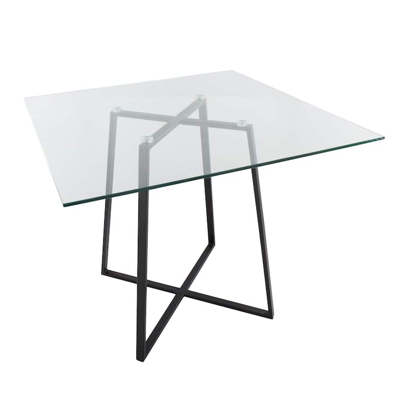 Silver Orchid Pugo Square Dining Table