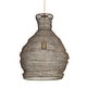preview thumbnail 3 of 8, Uttermost Murmur Woven Brass 1 Light Pendant - N/A