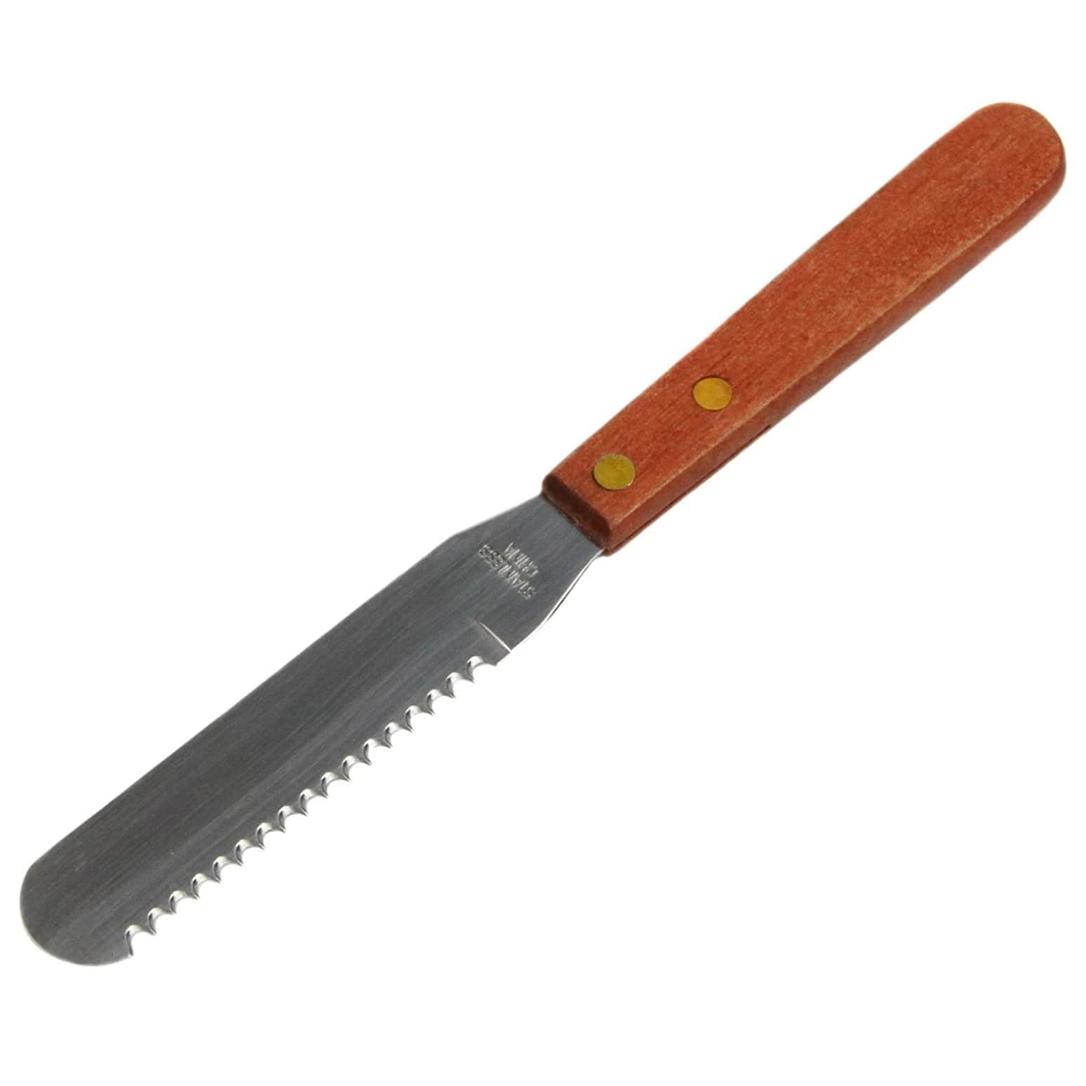 Chef Craft Stainless Steel Cut and Spread Knife - Great for Toast and Sandwiches