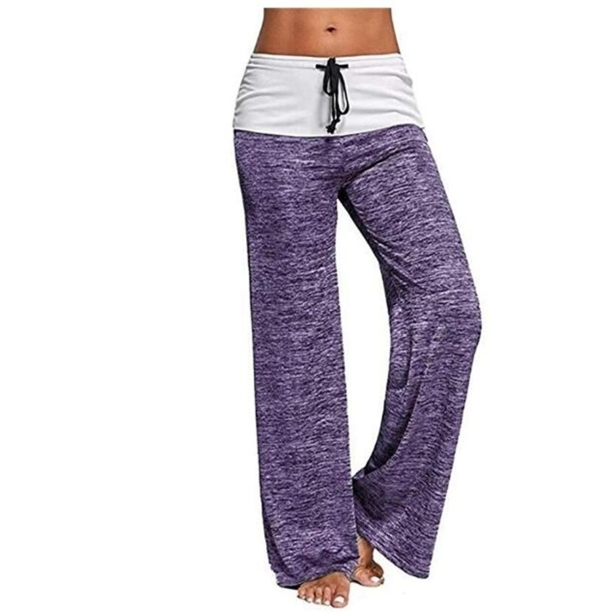 Shop Womens Pajama Pants Comfy Stretch Drawstring Palazzo Lounge