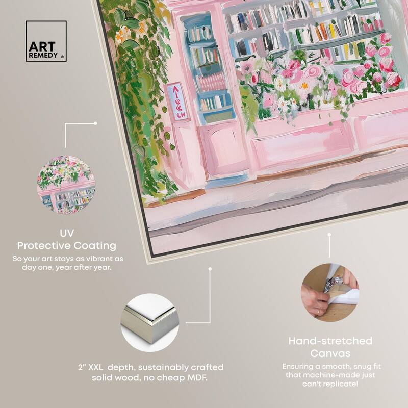 Little Magazine Store Canvas by Art Remedy