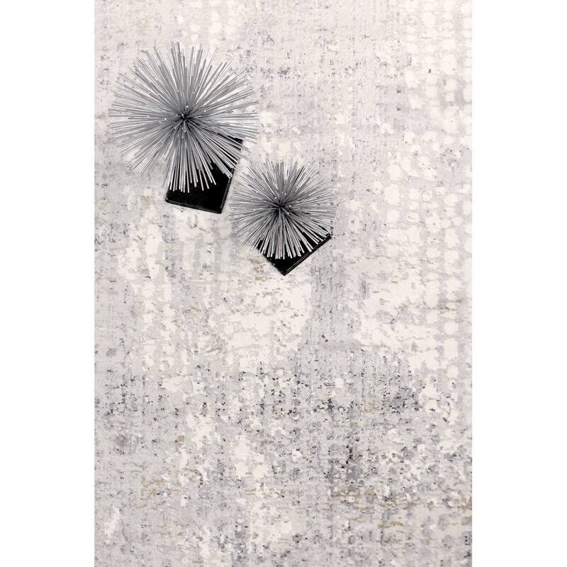 Pasargad Home Turkish Stella Design L. Grey Area Rug