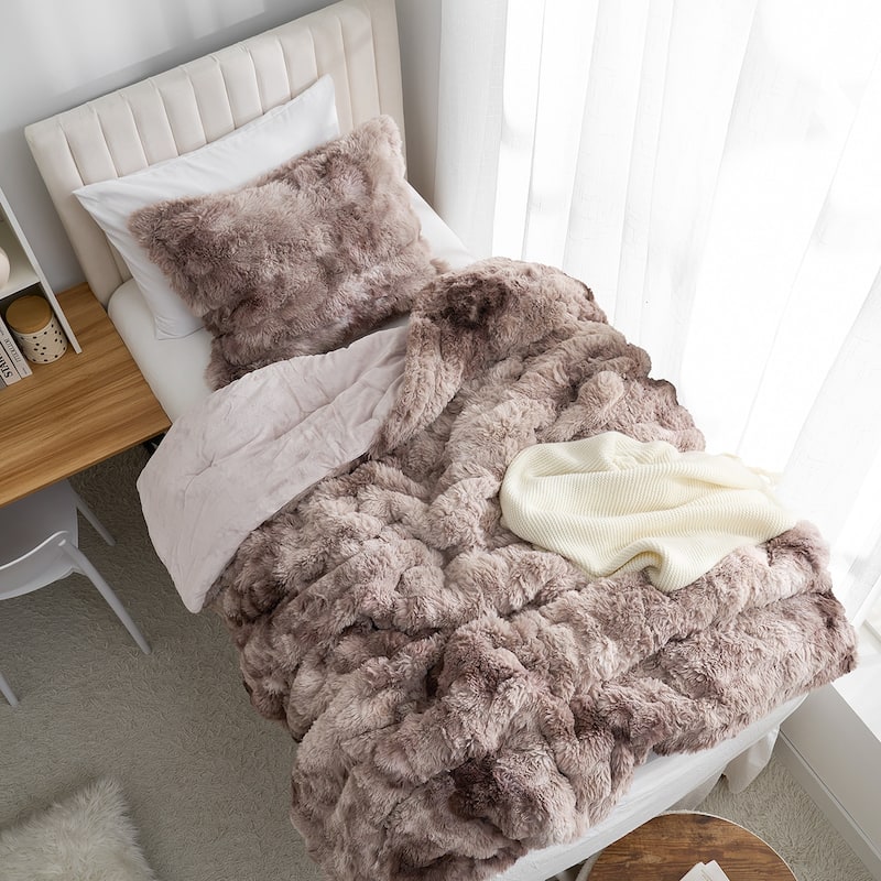 Snowball Chunky Bunny® - Coma Inducer® Comforter Set - Wisdom Brown