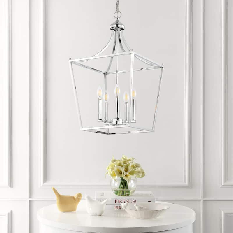 Camden Light Iron Classic Midcentury Pendant Lantern by JONATHAN Y