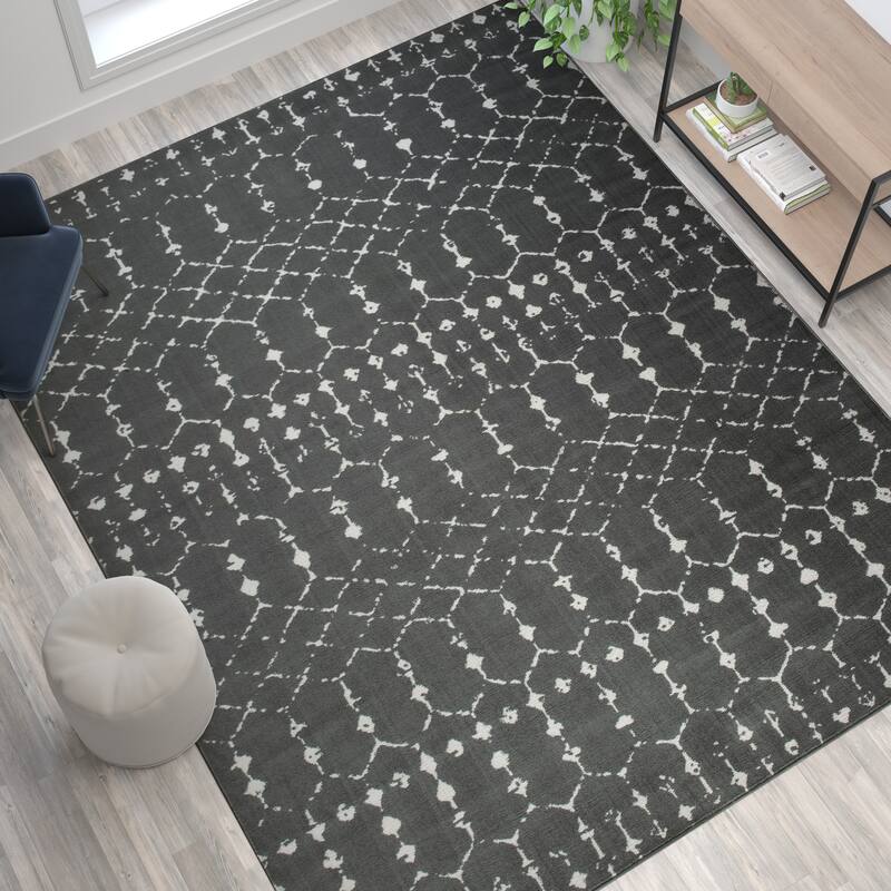Geometric Style Modern Bohemian Design Area Rug