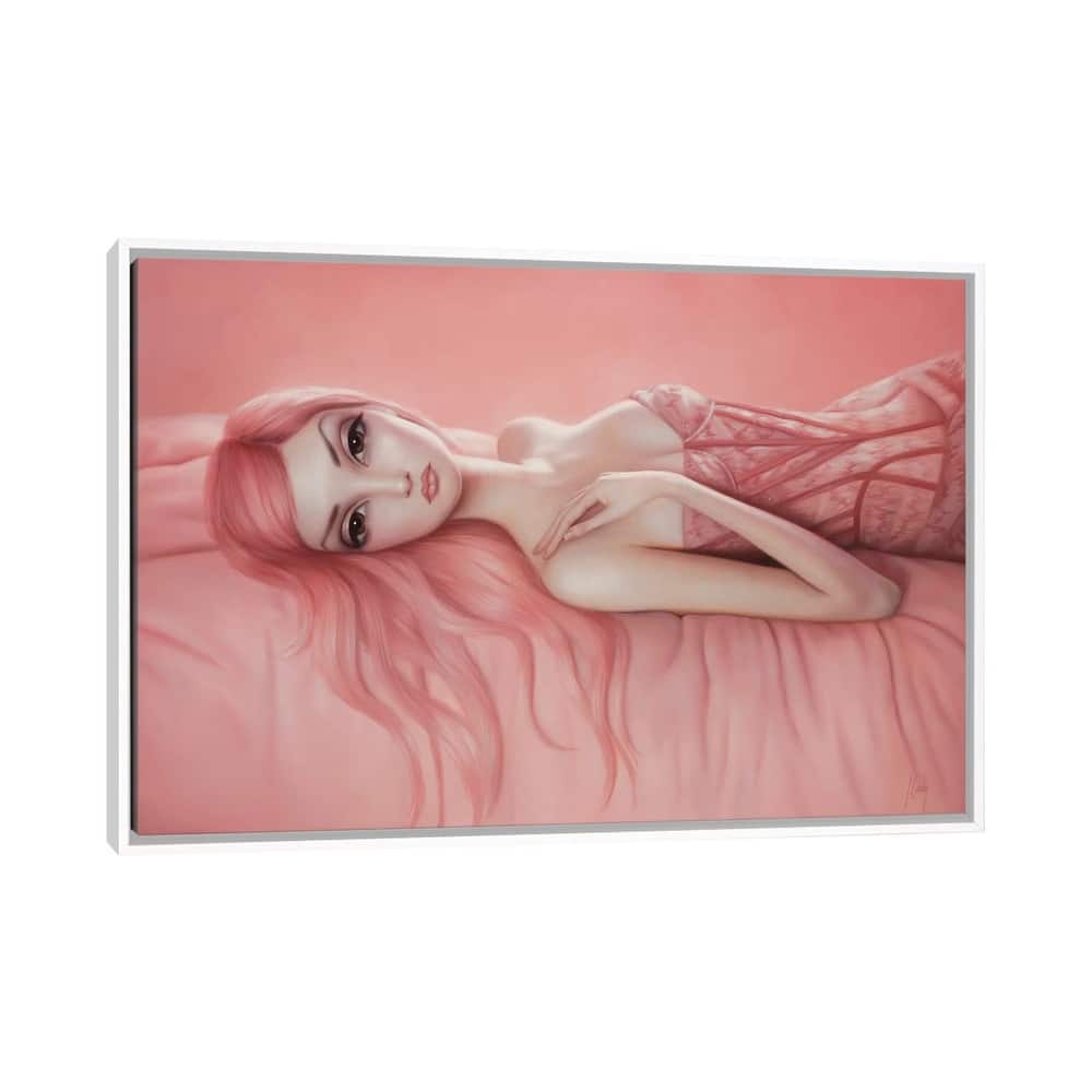 iCanvas "Audrey" by Lori Earley Framed