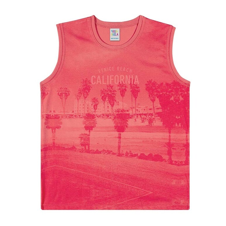 Shop Tween Boy Graphic Tank Top Kids Summer Muscle Shirt Pulla