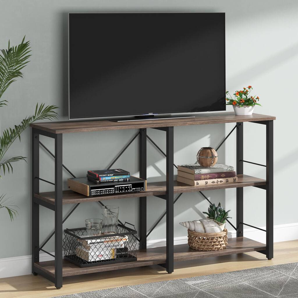 Industrial TV Stand, Rustic Entertainment Centers for TV 32 Inch, 40 Inch, 43 Inch