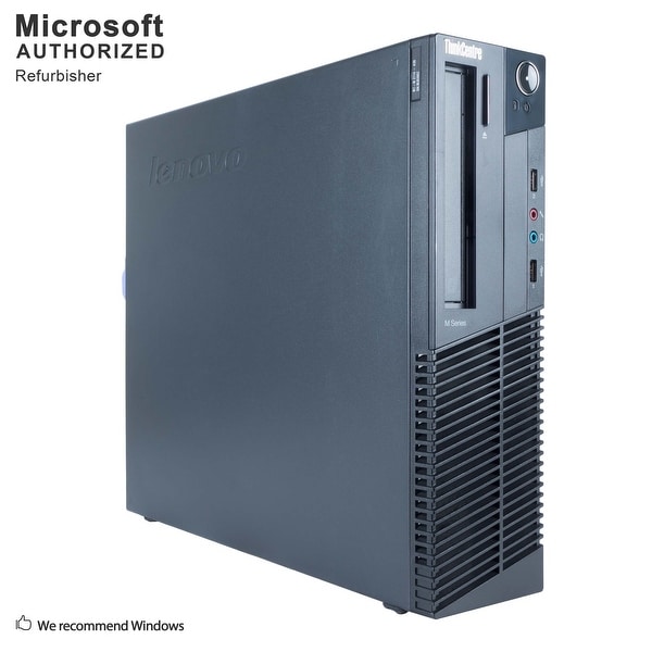 Lenovo M92P SFF, Intel i5-3570 3.4GHz, 16GB DDR3, 2TB HDD, DVD, WIFI, BT 4.0, HDMI, W10P64 (EN/ES)-Refurbished