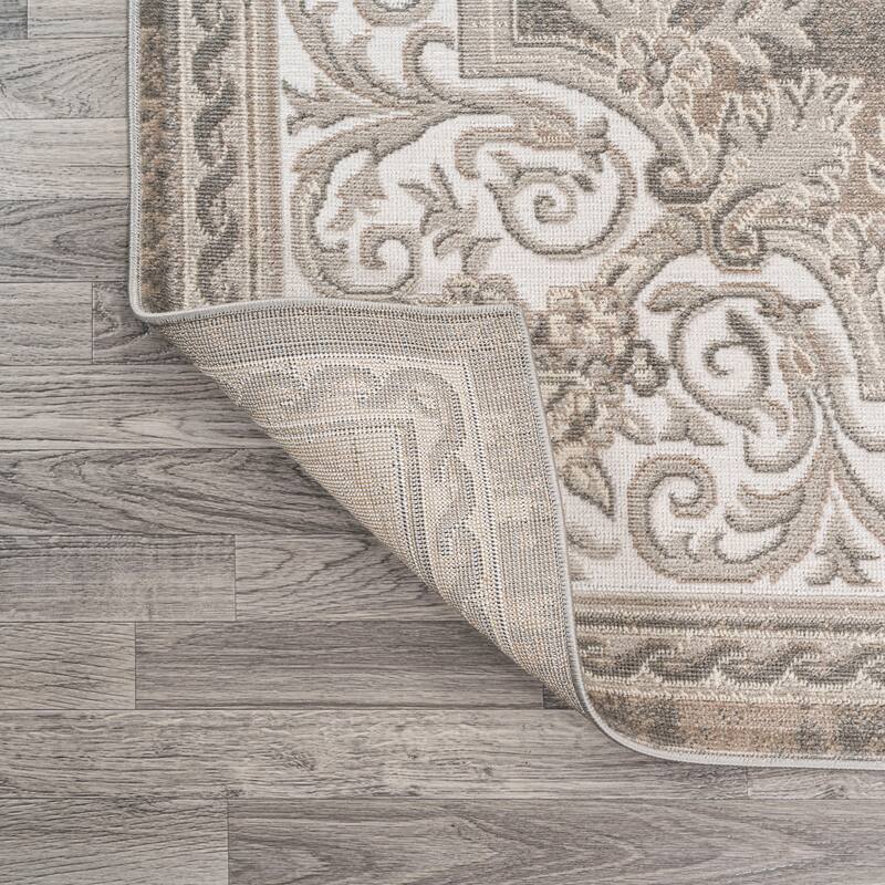 JONATHAN Y Amir Cottage Medallion Area Rug