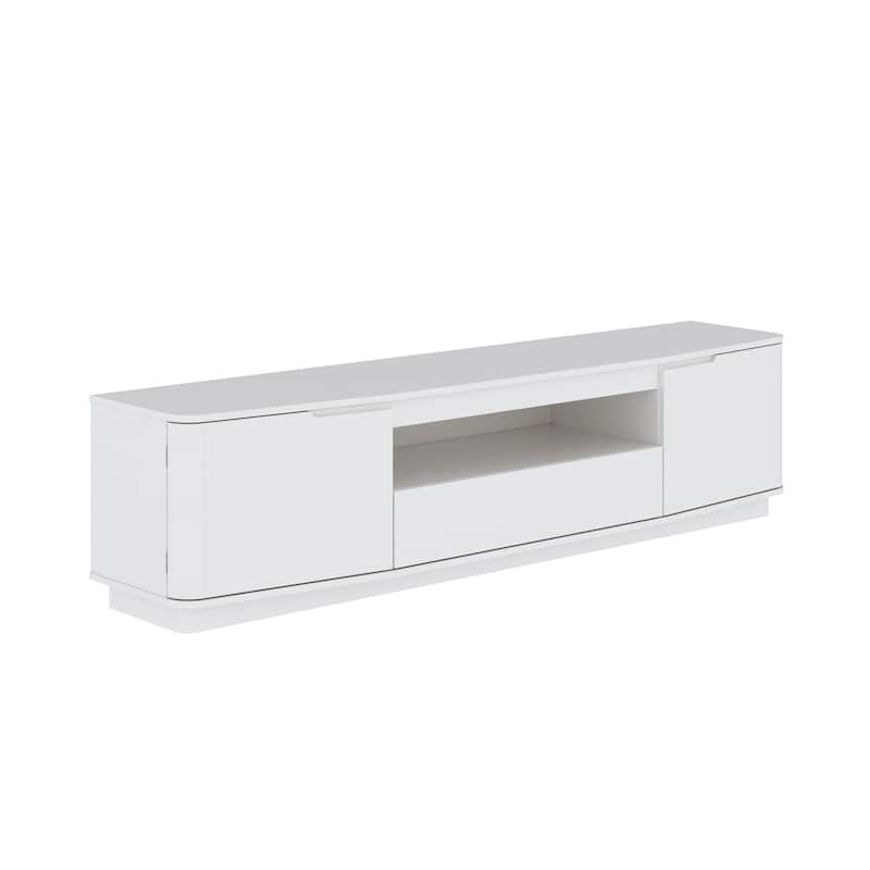 70" Floating TV Stand Inch Entertainment Center with Storage Cabinets