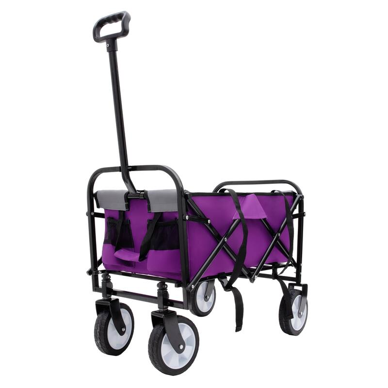Foldable Wagon Cart with strapping system