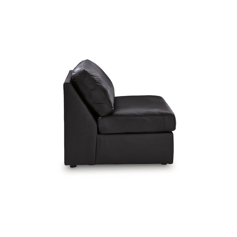 Signature Design by Ashley ModMax II Black 3-Piece Sectional Sofa - 108"W x 36"D x 38"H