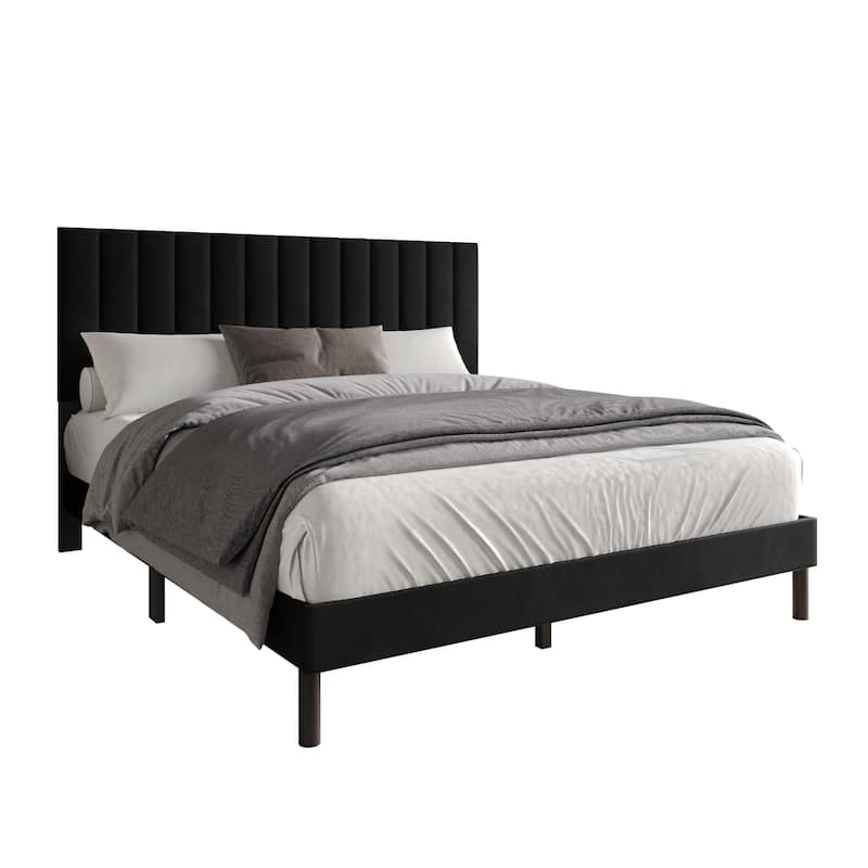 Clayfell Sitka Upholstered Platform Bed