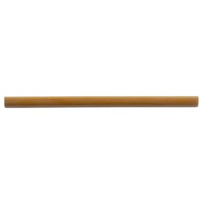 Apollo tile 0.5" x 8" Horizonte Glossy Honey Ceramic Tile (0.27 sq ft/case) - 10 Pack