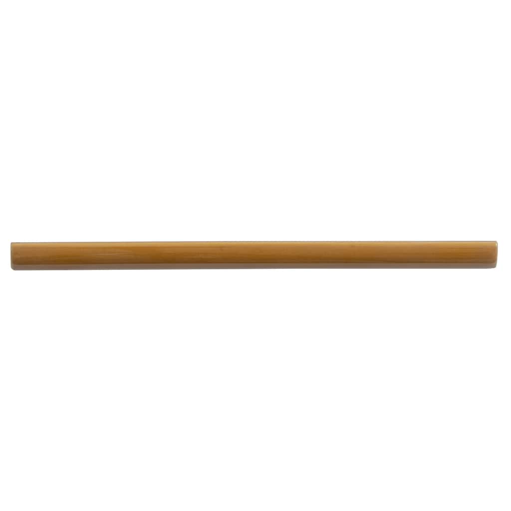 Apollo tile 0.5" x 8" Horizonte Glossy Honey Ceramic Tile (0.27 sq ft/case) - 10 Pack