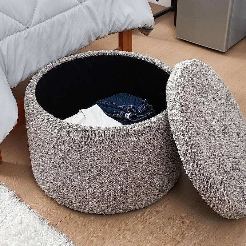2East Storage Comfort Seat Ottoman by DormCo