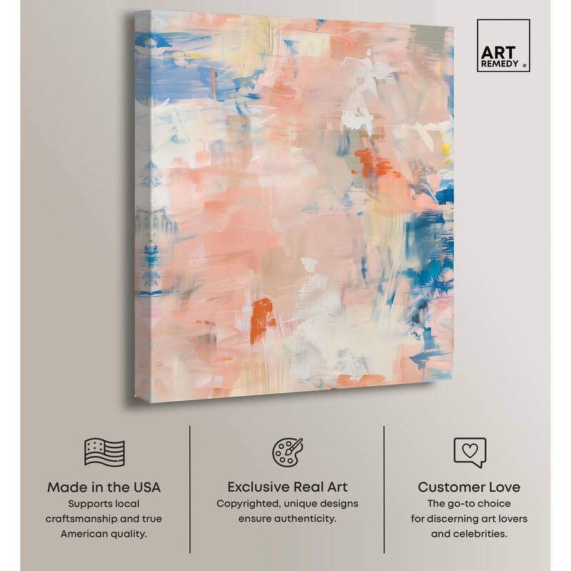 Kaleido Vortex II Canvas by Art Remedy, Gallery Wrapped