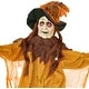 preview thumbnail 2 of 0, 72" Lifesize Animated Hanging Halloween Witch with Wagging hat