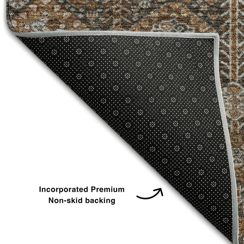 Premium Washable Super Soft Boho Global Mayfield Rug