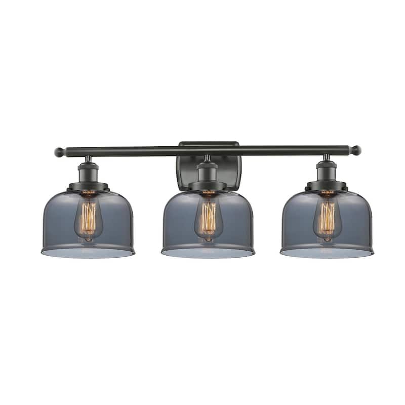 Innovations Lighting Large Bell 3 Light 26" Wide Vanity Light