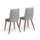 preview thumbnail 16 of 17, Carson Carrington Kaskinen Mid-century Armless Dining Chair (Set of 2)