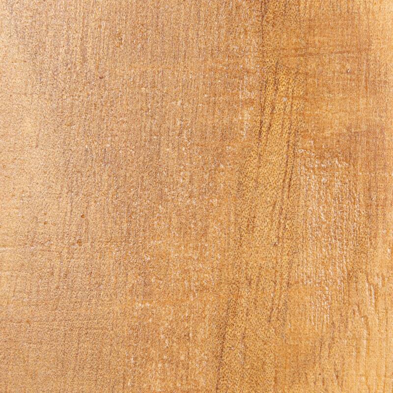 Hand-Carved Wood Stool