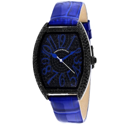 Christian Van Sant Women's Elegant Black Dial Watch - CV4824 - 6 (36)