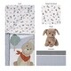 preview thumbnail 3 of 8, Sammy & Lou Fur-Ever Friends Mult-Color 4 Piece Crib Bedding Set