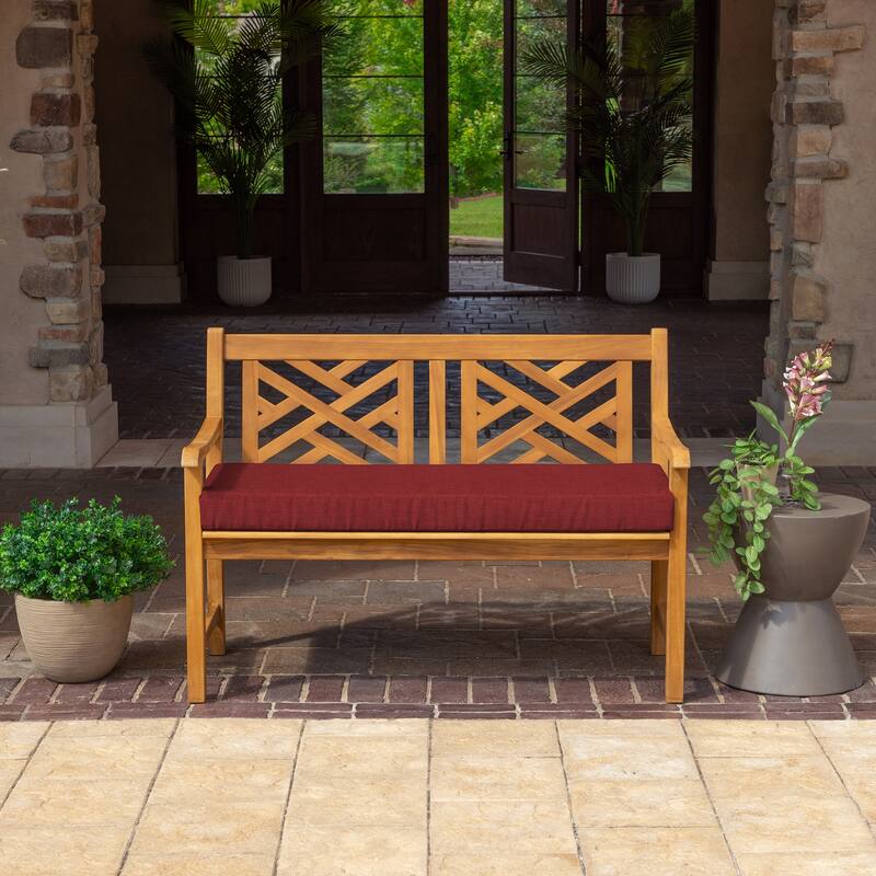 ARDEN Foam Outdoor Bench Cushion, 48 x 18
