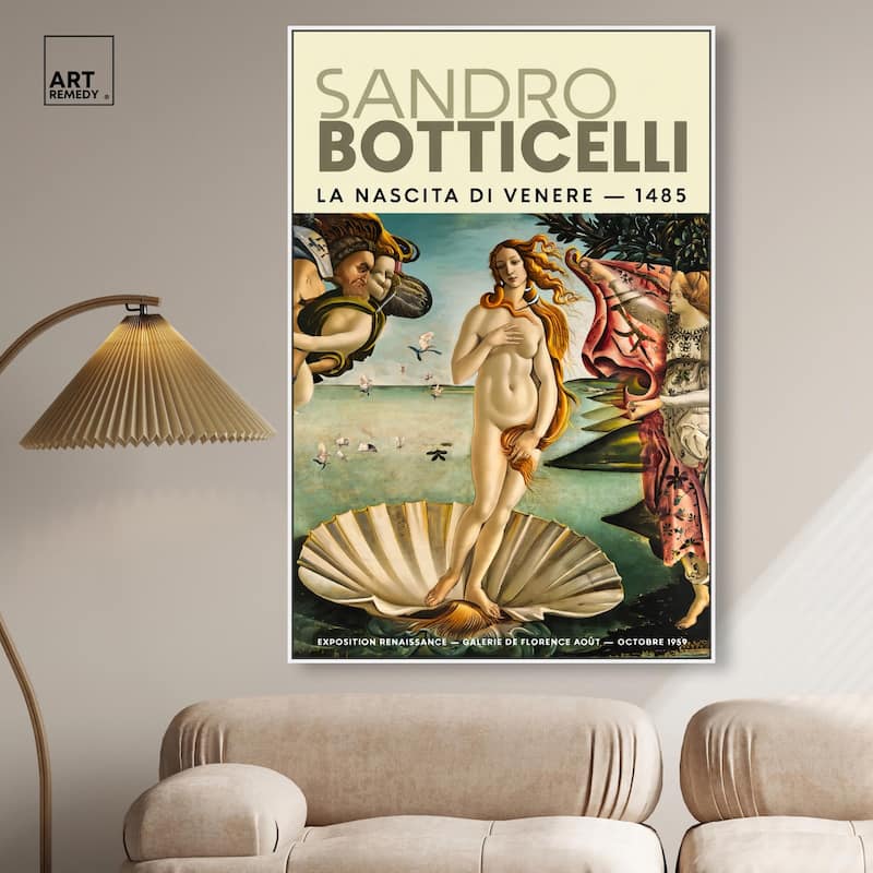 Renaissance Birth of Beauty Canvas by Art Remedy