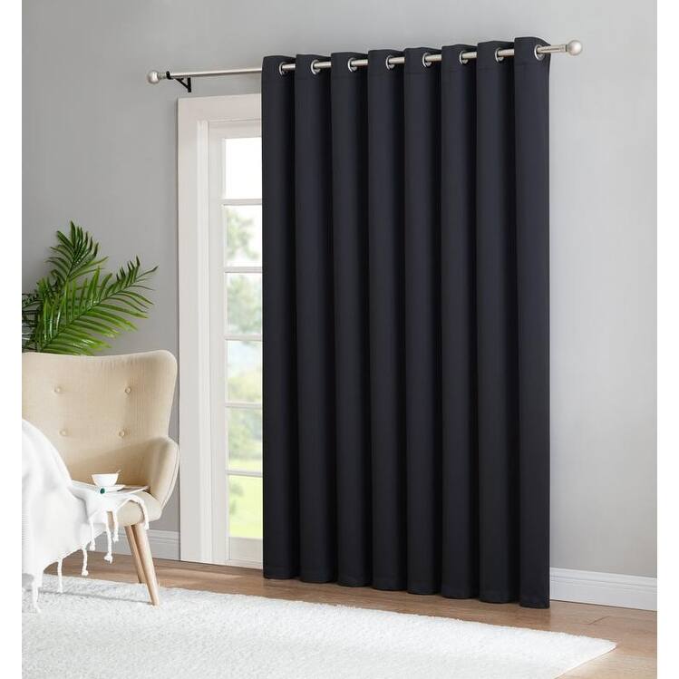 Home Sweet Home Dream Thermal Insulated Blackout Curtain Panels with Tie-Backs