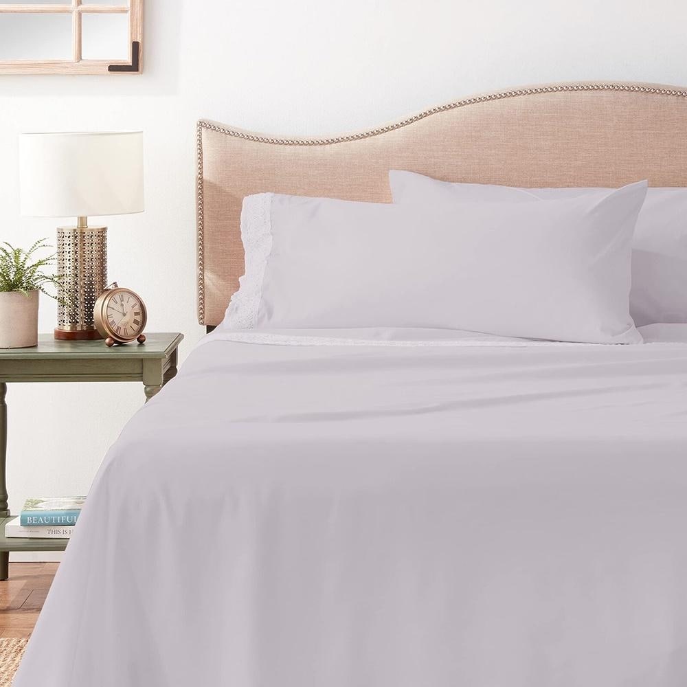 King Size Modern Threads Soft Microfiber Bed Sheets White Bed Bath Beyond 40146055