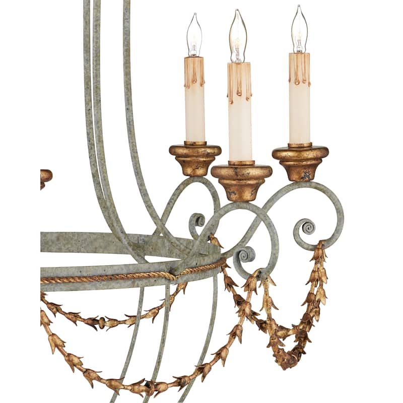 Currey & Company Elegance Chandelier - 34"h x 29"dia