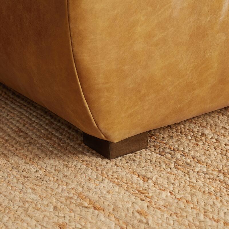 Luxury Genuine Leather Lounge Sofa Chair