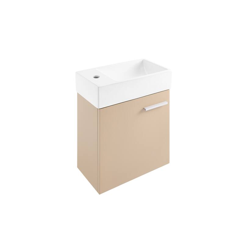 Swiss Madison Colmer 18" Single, One Cabinet, Bathroom Vanity