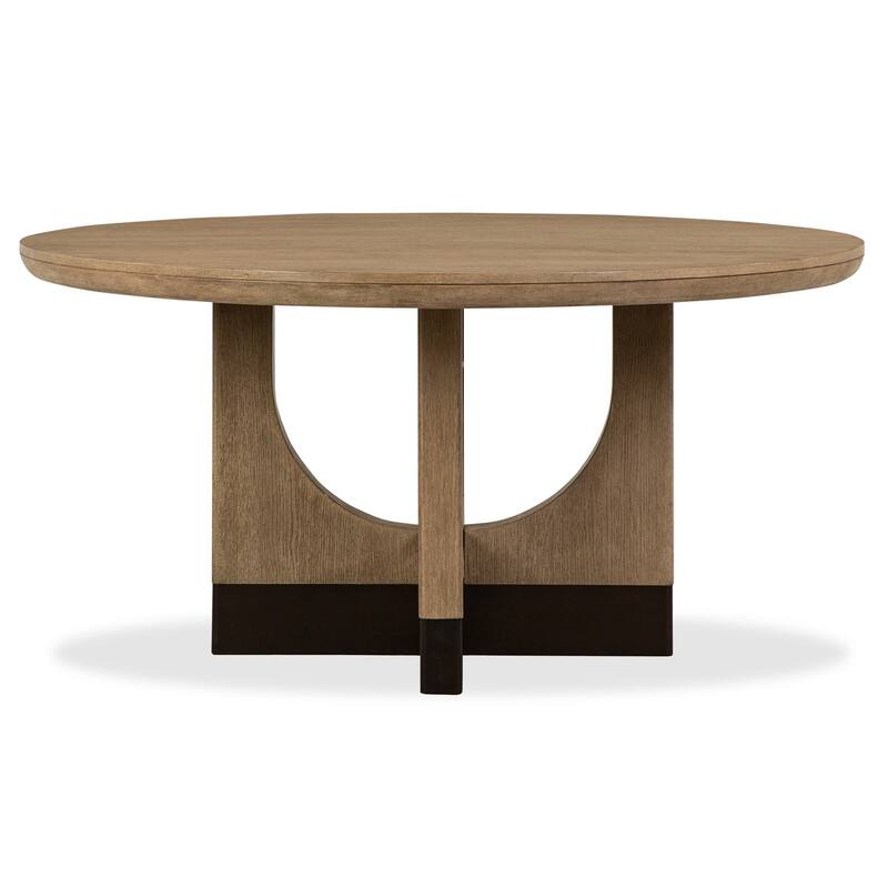 Magnussen Home Tristan Swiss Coffee 60" Round Dining Table - 60''W x 60''D x 30''H