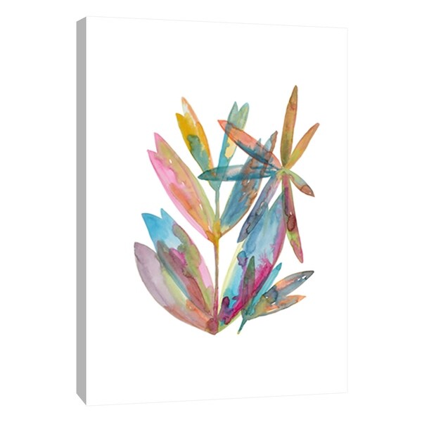 PTM Images 9-108704 PTM Canvas Collection 10" x 8" - "Rainbow Wish 1" Giclee Leaves Art Print on Canvas